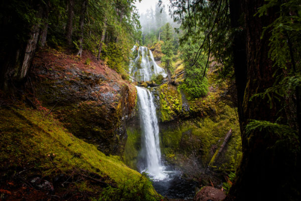 Falls Creek Falls Skamania County, Washington