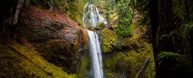 Falls Creek Falls Skamania County, Washington