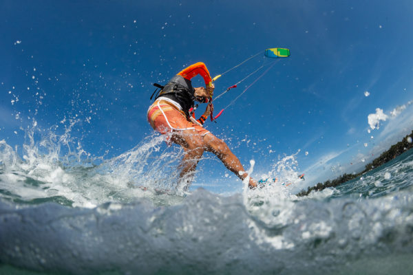 kiteboarding in Stevenson, Washington