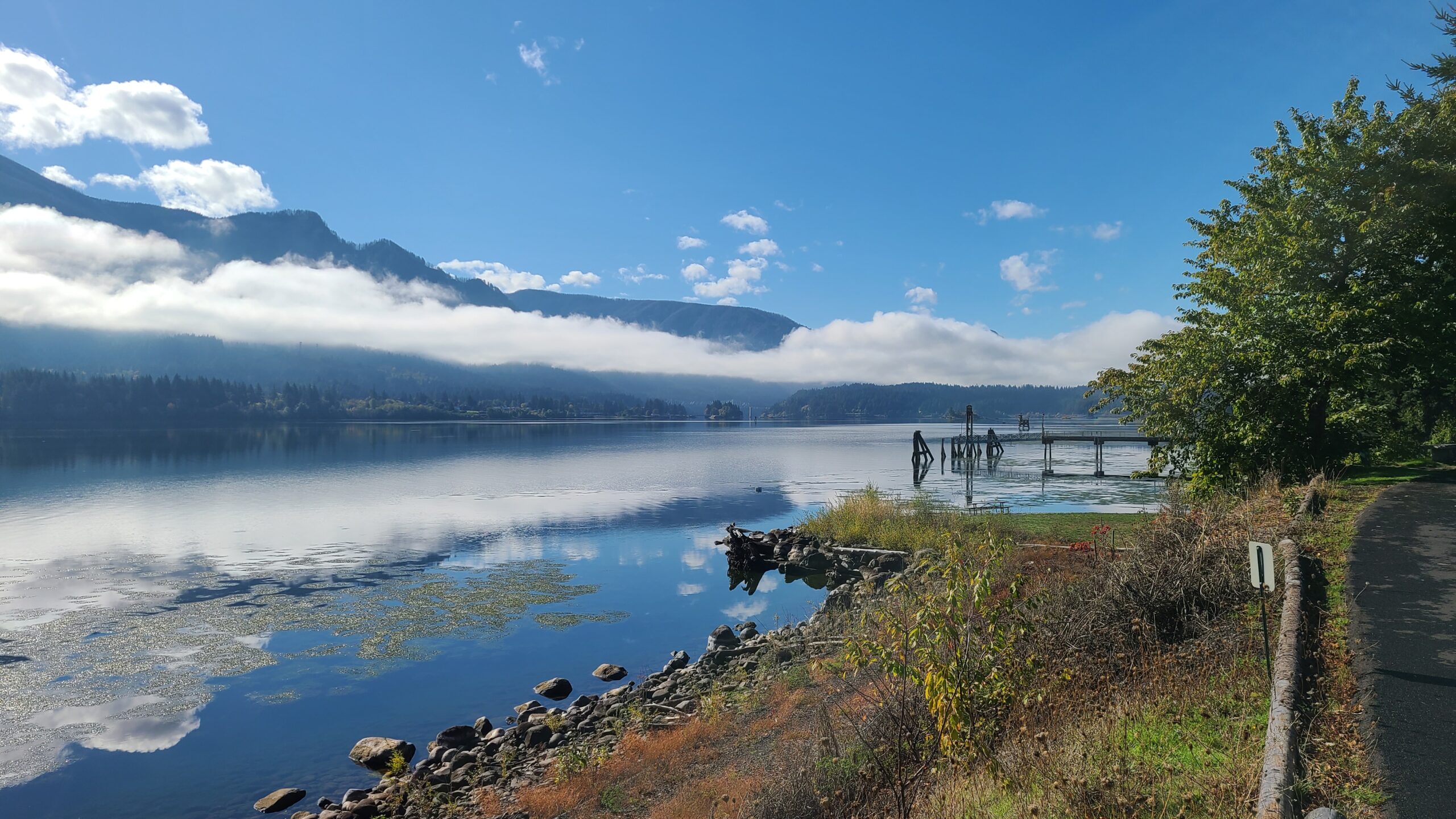 Columbia River in Stevenson, Washington