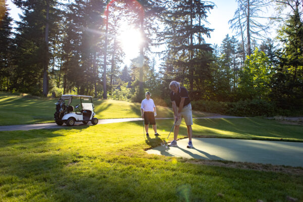 Golfing in Skamania County