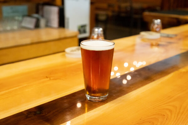 Craft beer at Backwoods Brewing, Carson, Washington 