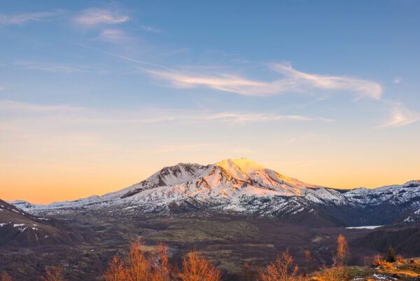 Mt. St. Helens in the fall 