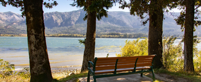 Bob's Beach in Stevenson, Washington