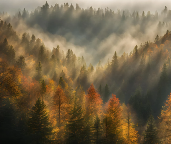 Fall colors in the Gifford Pinchot National Forest
